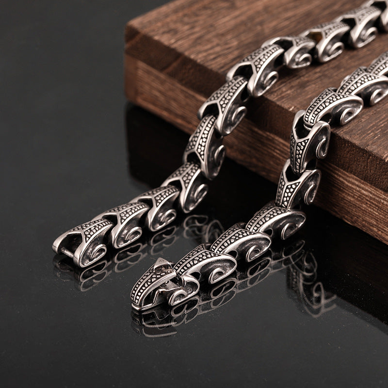 Dragon Scale Chain Necklace