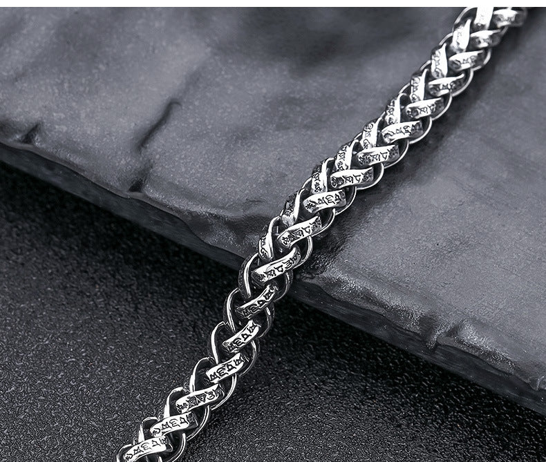 Mantra Weave Bracelet