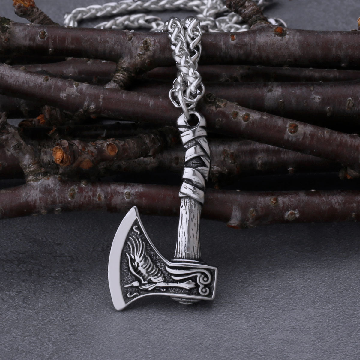 War Axe Necklace