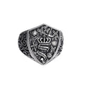 Crown Shield Ring