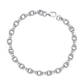 Gothic Script Chain Bracelet