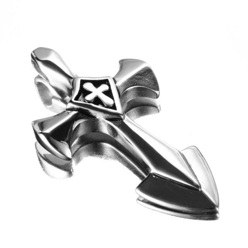 Iron Sovereign Cross Necklace