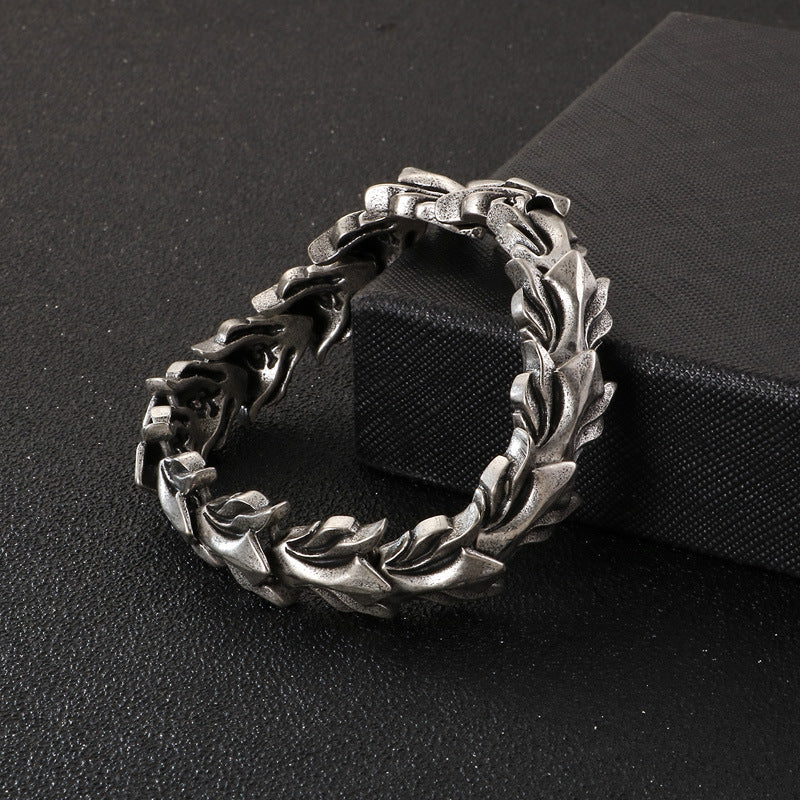 Laurel Chain Bracelet
