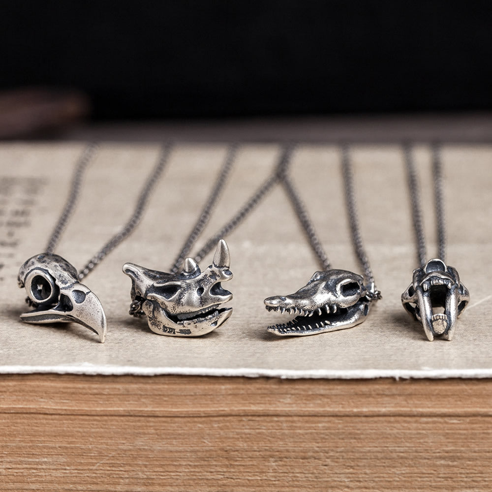 Ancient Skull Pendant