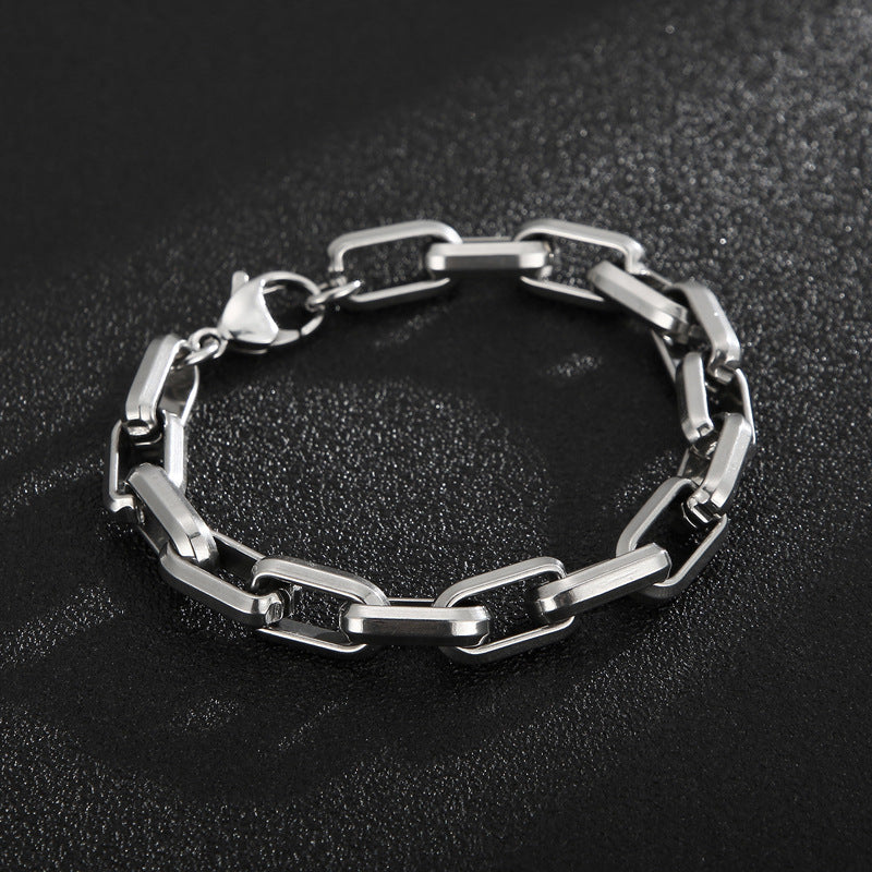 Rectangular Link Bracelet