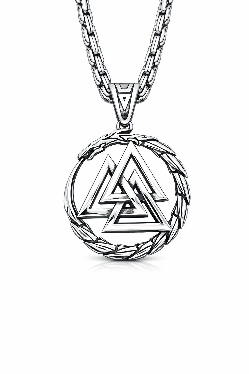 Valknut Necklace