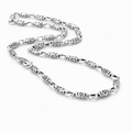 Scroll Link Chain Necklace