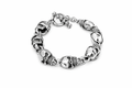 Dark Skull Chain Bracelet