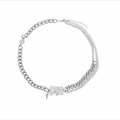 Liquid Irregular Square Cuban Necklace