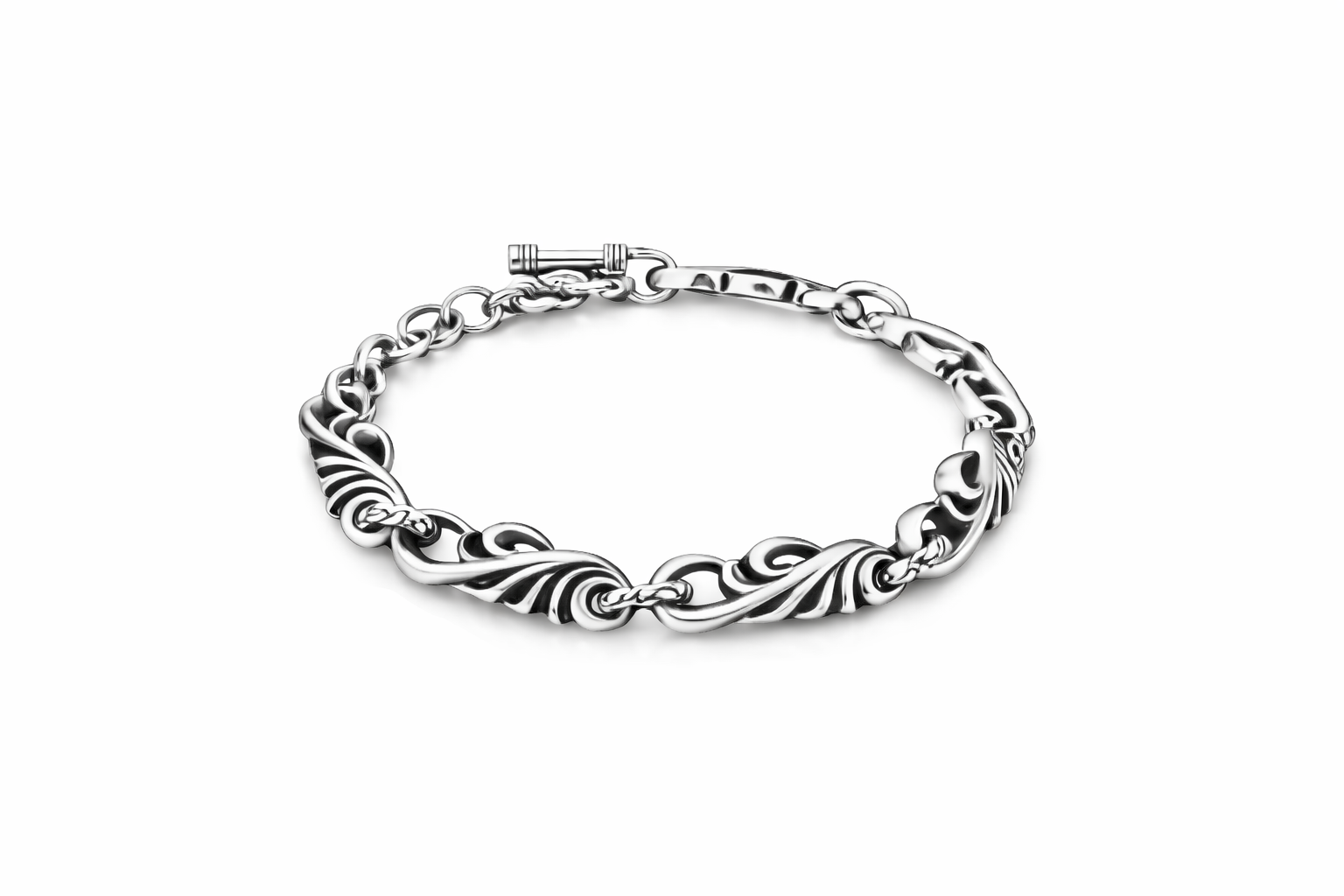 Baroque Scroll Bracelet