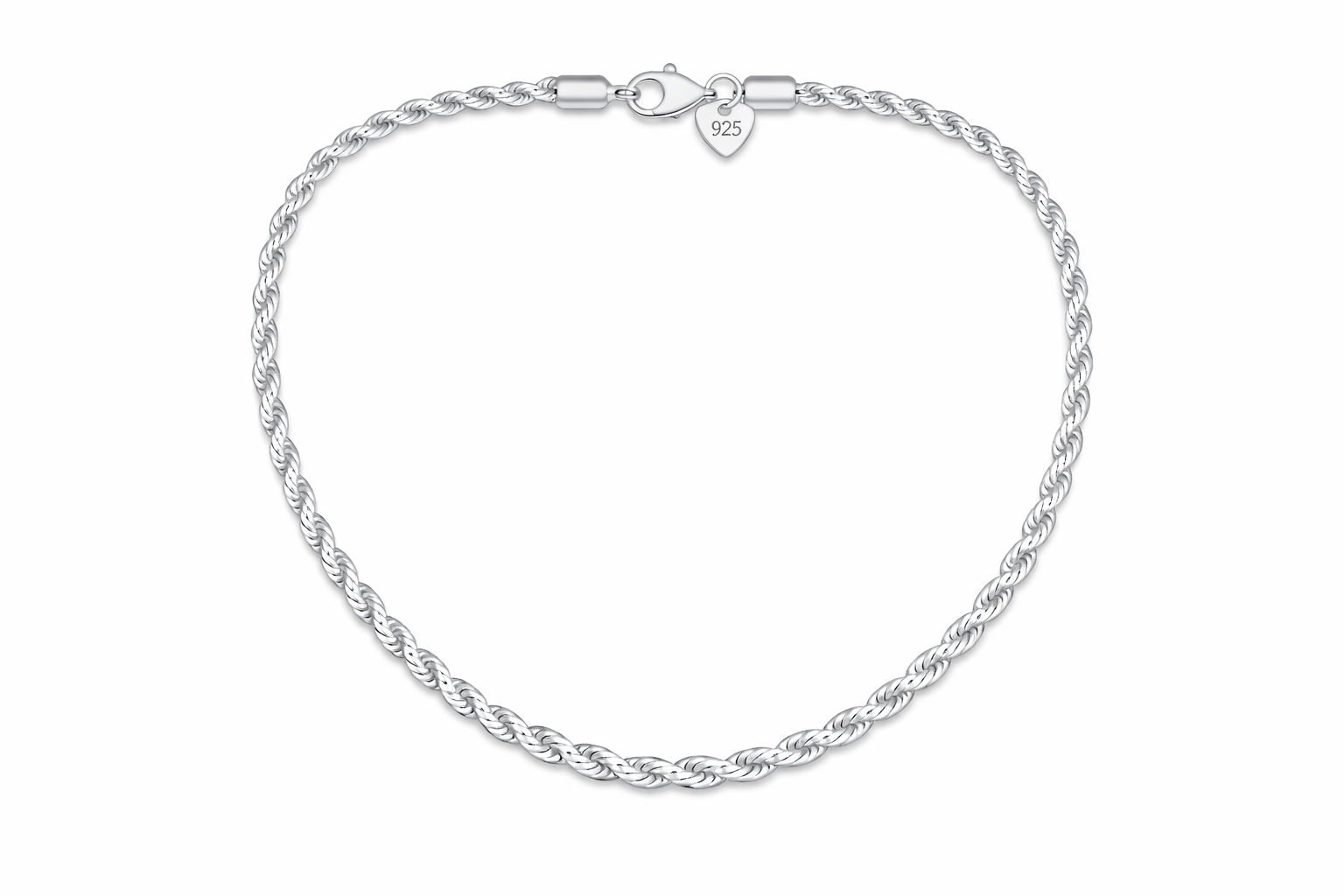 Twisted Rope Chain Necklace