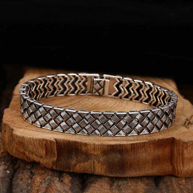 Cross Weave Bracelet