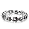 Crown Link Bracelet