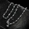 Rose & Skull Chain