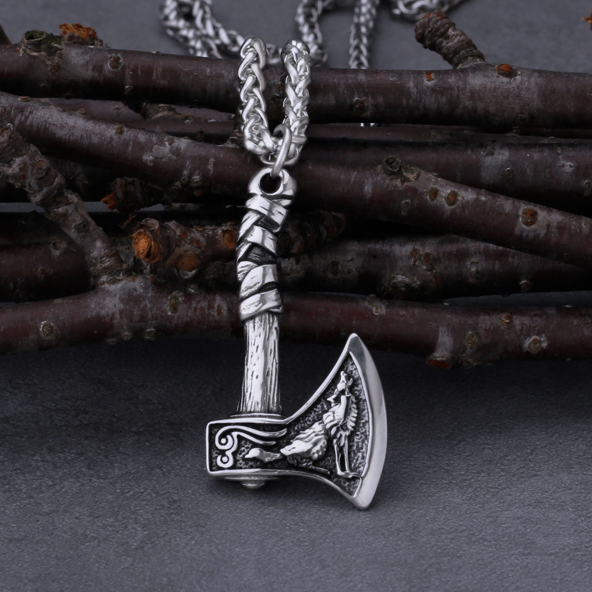 War Axe Necklace