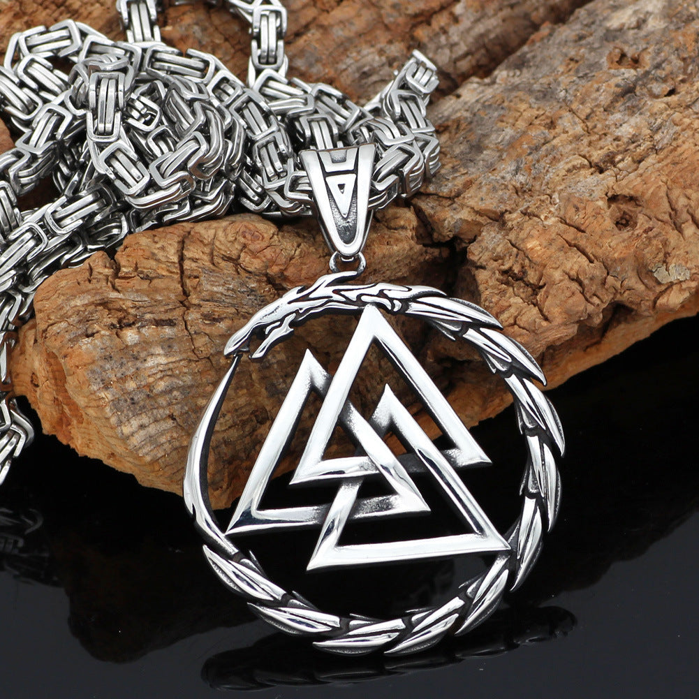 Valknut Necklace